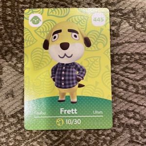 GENUINE ACNH Amiibo for Frett